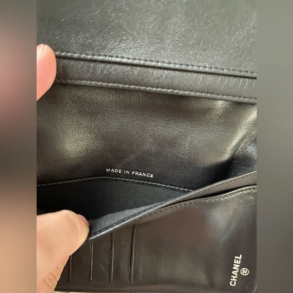 Chanel Black Patent Leather Wallet - Picture 5 of 13